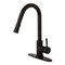 Gourmetier LS8620DL Concord Single-Handle Pull-Down Kitchen Faucet, Matte Black LS8620DL - alternate 1